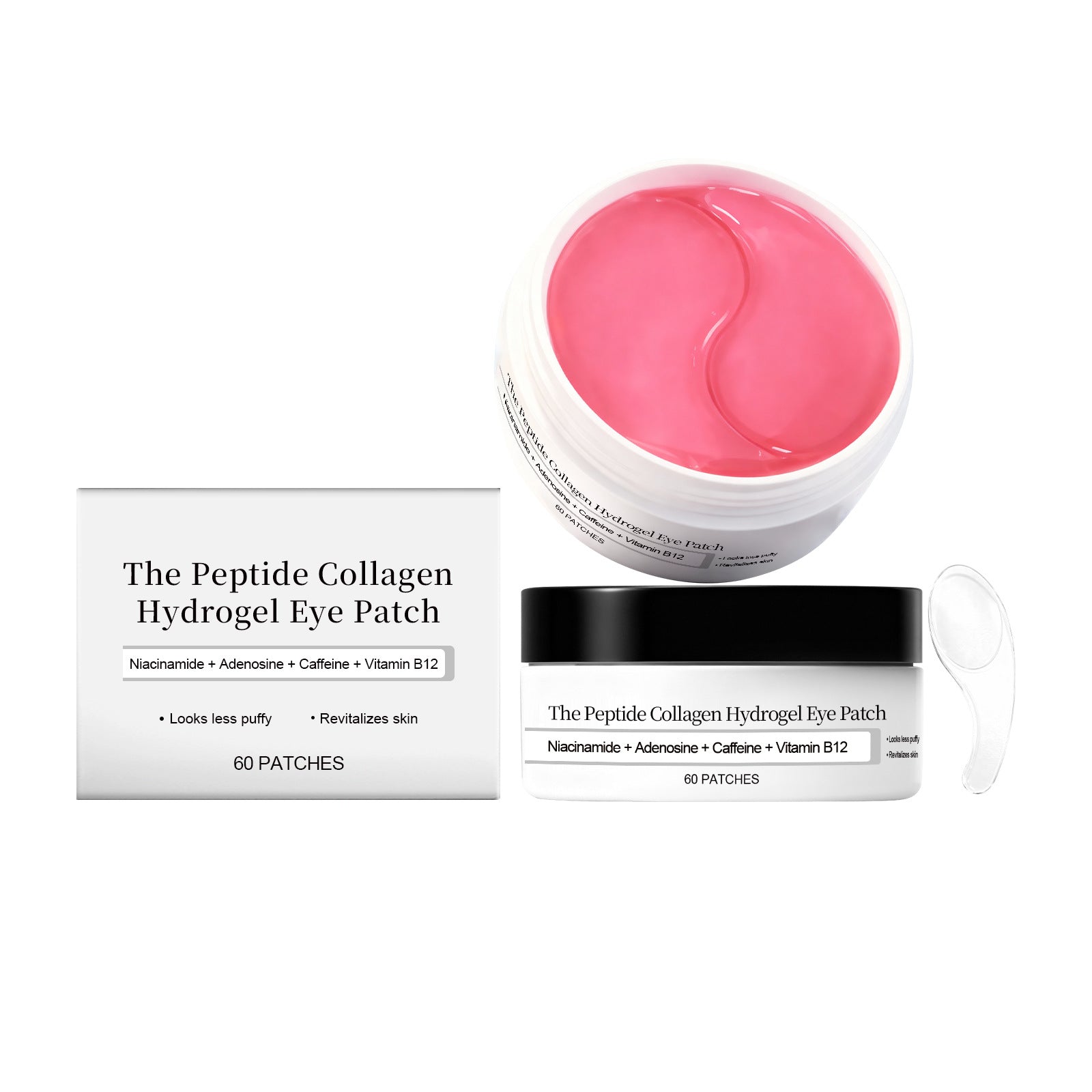 Moisturizing Eye Mask Lightweight and Adhesive for Eye Area Nourishing and Comfortable Gentle Daily Care for Fine Lines Eye Patch